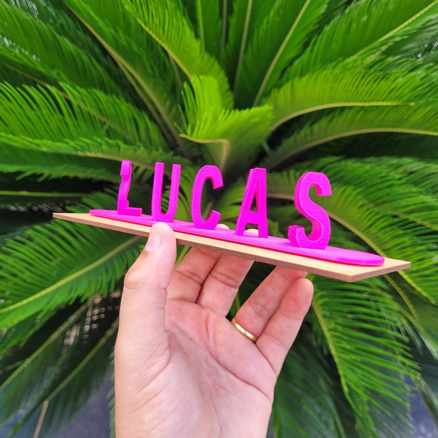 Nomes Personalizados - Ilusão 3D