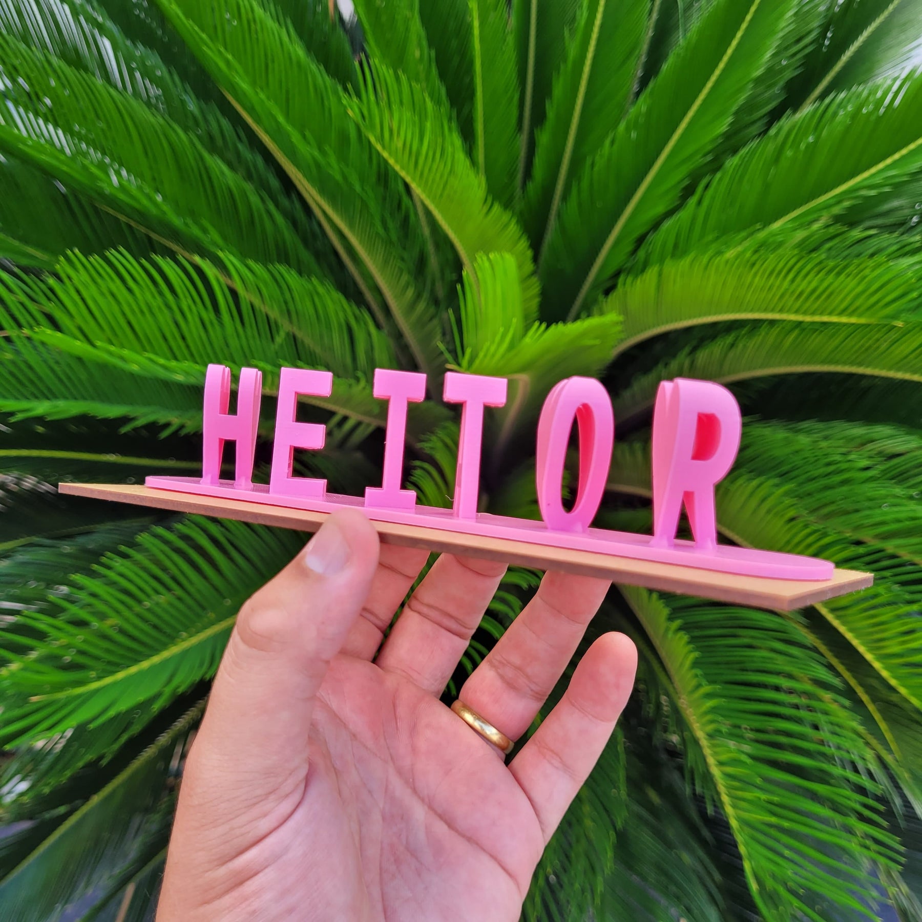 Nomes Personalizados - Ilusão 3D