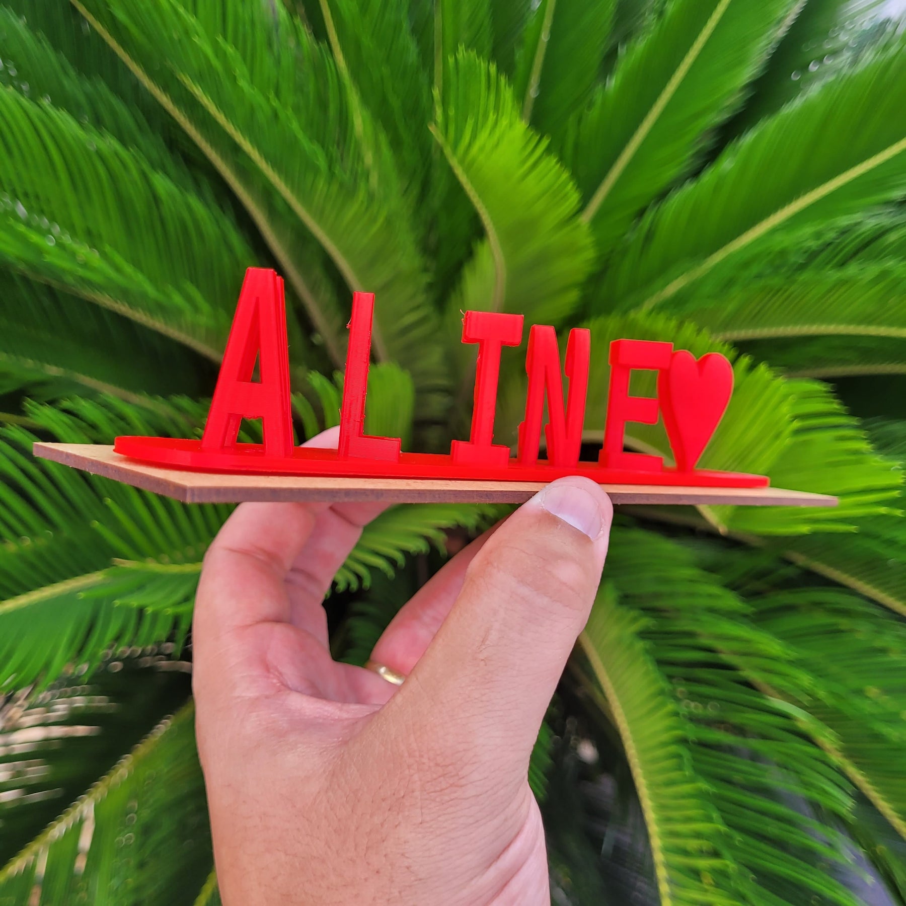 Nomes Personalizados - Ilusão 3D