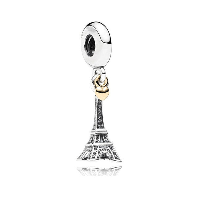 Pendente em prata 925 - Charm My Life Torre Eiffel Paris